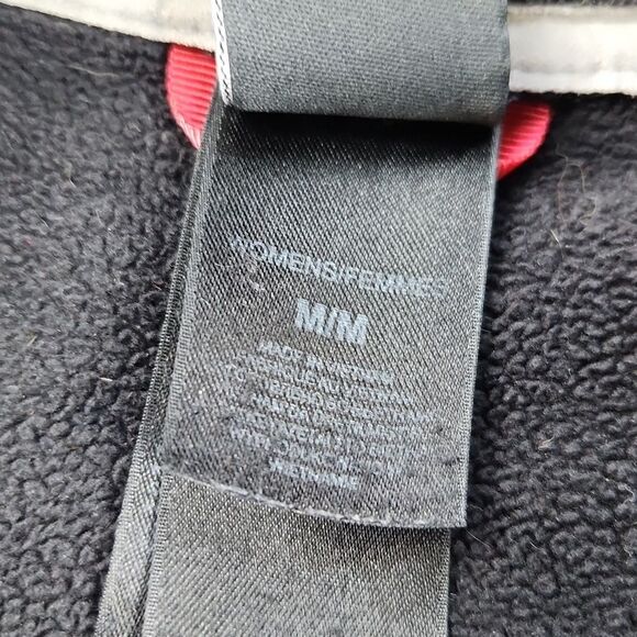 The North Face fleece zip up jacket black Medium fits a Small - Picture 3 of 8